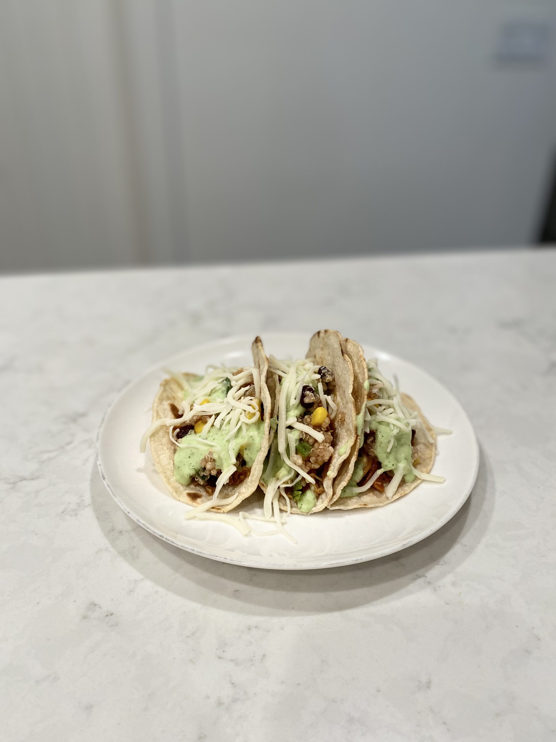 BBQ Chicken Quinoa Tacos