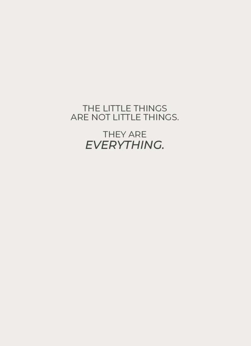 Little Things